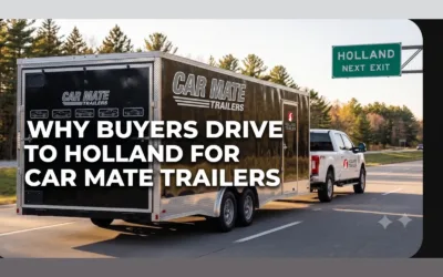 Why Buyers Drive to Holland for Car Mate Trailers